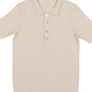 Coco blanc size 12 boys knit polo
